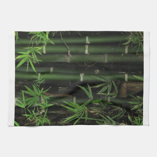 Bamboe ... Fao Rai, Nong Khai, Isaan, Thailand Theedoek (Horizontaal)