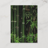 Bamboe ... Fao Rai, Nong Khai, Isaan, Thailand Visitekaartje (Achterkant)