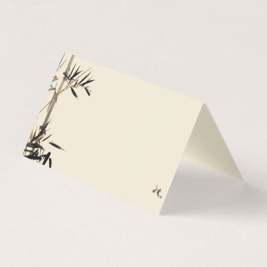 Bamboe Fishing Vietnamees nieuwjaarspakket Folded  Kaart (Achterkant)