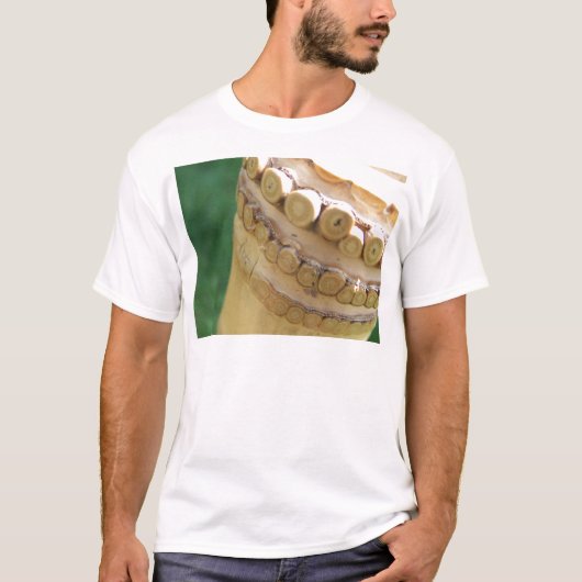 Bamboe Flute T-shirt (Voorkant)
