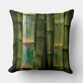 Bamboe Fores van Maui Kussen