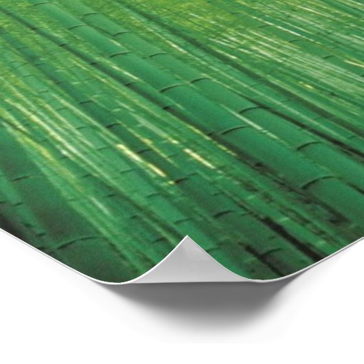 Bamboe Forest 2 Poster (Hoek)