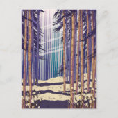 Bamboe Forest Briefkaart (Voorkant)