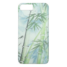 Bamboe Forest - green Hoesje-Mate iPhone Case