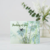 Bamboe Forest - groen Kaart (Staand voorkant)