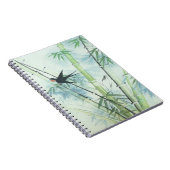 Bamboe Forest - groen Notitieboek (Rechterzijde)