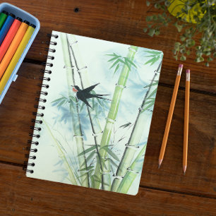 Bamboe Forest - groen Notitieboek