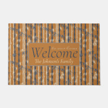 Bamboe Forest Mid Century Moderne Rust