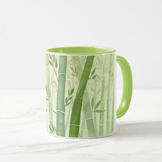 Bamboe Forest Mok (Voorkant rechts)