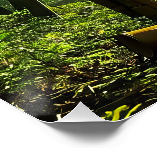 Bamboe Forest Perfect Poster (Hoek)