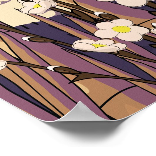 Bamboe Forest Poster (Hoek)