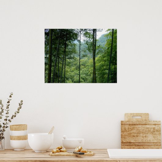 Bamboe Forest Poster (Keuken)