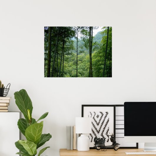 Bamboe Forest Poster (Thuiskantoor)