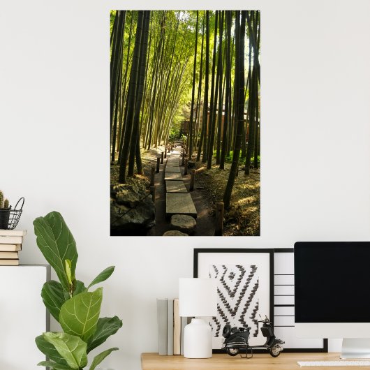 Bamboe Forest Poster (Thuiskantoor)