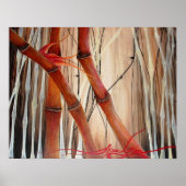 Bamboe Forest Poster (Voorkant)