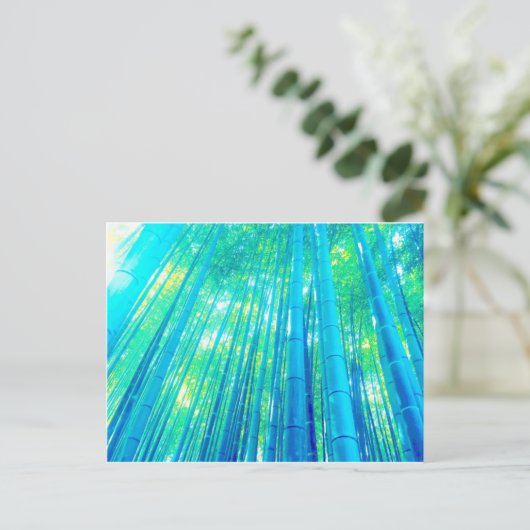 Bamboe Forest Series Briefkaart (Staand voorkant)