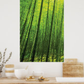 Bamboe Forest - Zen Art (artikel 1 van 3) Poster (Keuken)