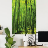Bamboe Forest - Zen Art (artikel 2 van 3) Poster (Thuiskantoor)