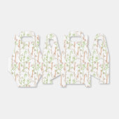 Bamboe gebladerte Oosterse groene bladeren Bedankdoosjes (Uitgevouwen)