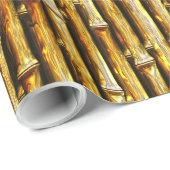 Bamboe Gold 2A-verpakkingspapier Cadeaupapier (Rol Hoek)