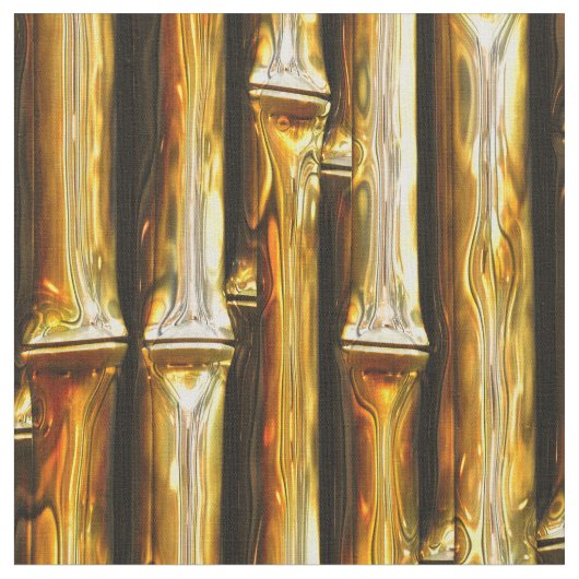 Bamboe Goud 2A Custom Fabric Stof (Close Up)