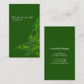 Bamboe Green Visitekaartje (Voorkant / Achterkant)