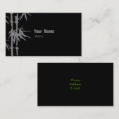 Bamboe Green Visitekaartje (Voorkant / Achterkant)