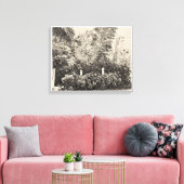 Bamboe Groove Canvas Afdruk (Insitu (Woonkamer))