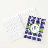 Bamboe & Grosgrain Monogrammen Spiral Notitieboek (Binnen)