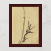 Bamboe, Hokusai Japans Kunstwerk Briefkaart (Voorkant)