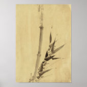 Bamboe, Hokusai Japans Kunstwerk Poster (Voorkant)