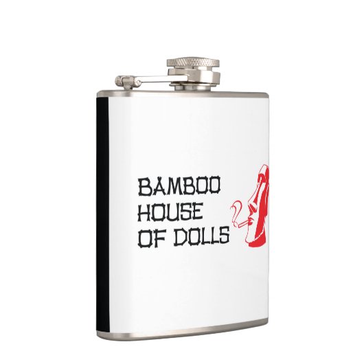 Bamboe House of Dolls Flask Heupfles (Rechts)