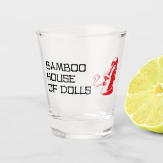 Bamboe House of Dolls Shot Glass Glas