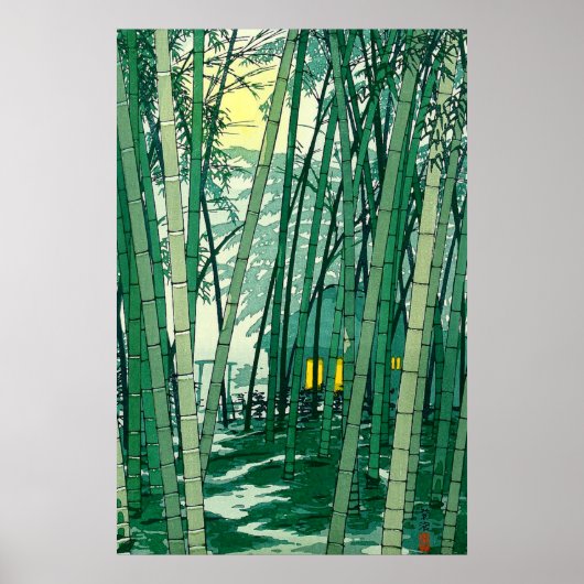Bamboe in de zomer Kasamatsu Shiro 1954 Poster (Voorkant)
