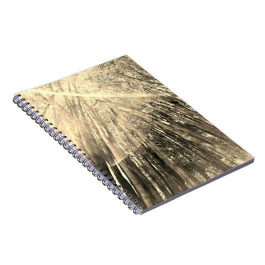 Bamboe in het Sepia Notitieboek (Rechterzijde)