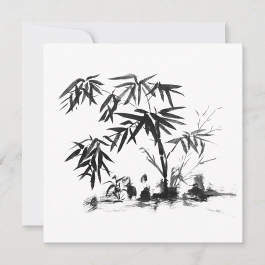 Bamboe in water (Voorkant)