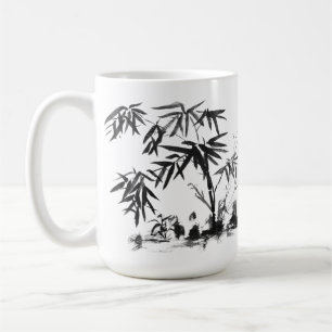 Bamboe in Water Koffiemok