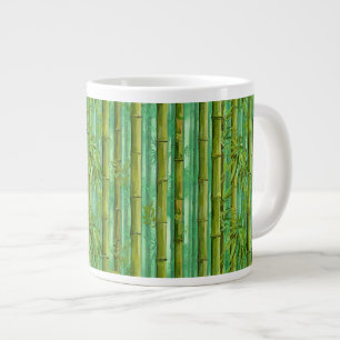 Bamboe Jungle Bos Warm Koel Groen Grote Koffiekop