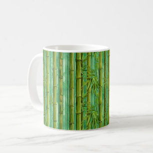 Bamboe Jungle Bos Warm Koel Groen Koffiemok