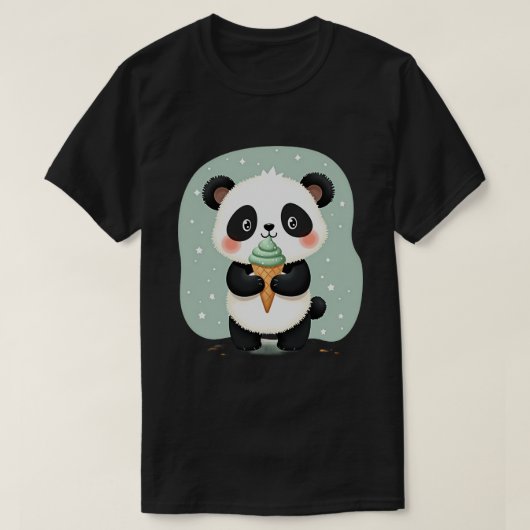 Bamboe Kegel Panda T-shirt (Design voorkant)