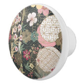 Bamboe Kersenbloesems Art Deco Design Keramische Knop (Rechts)