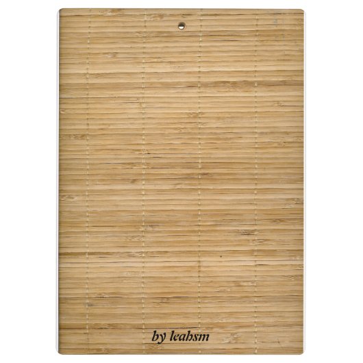 Bamboe Klembord (Achterkant)