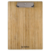 Bamboe Klembord (Voorkant)