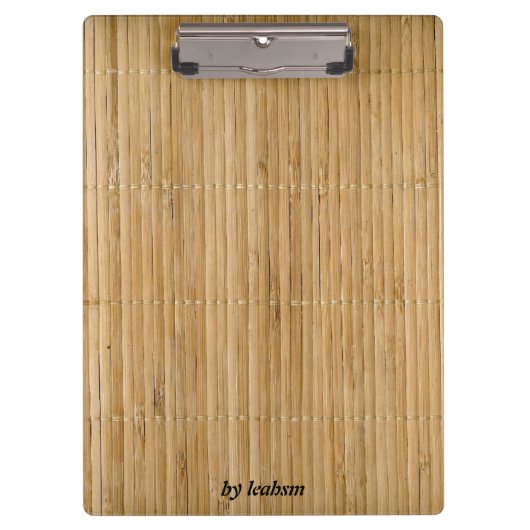 Bamboe Klembord (Voorkant)