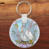 Bamboe kranen sleutelhanger (Voorkant)