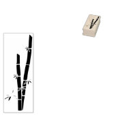 bamboe kunststempel rubberstempel (Gestempeld)