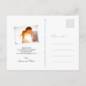 Bamboe laat dubbelgeluk over het Chinese huwelijk Aankondigingskaart (Achterkant)