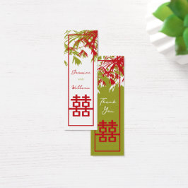 Bamboe laat Labels met tweeduizend cadeautjes Mini Visitekaartjes