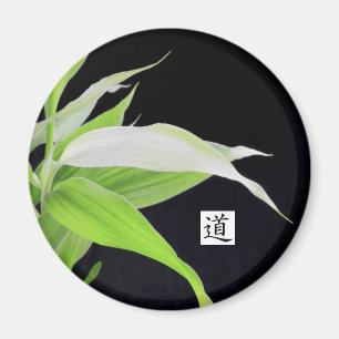 Bamboe laat veel geluk geluksmagneet magneet