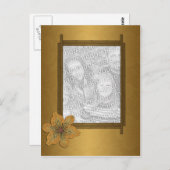 Bamboe Lijst Briefkaart (Voorkant / Achterkant)